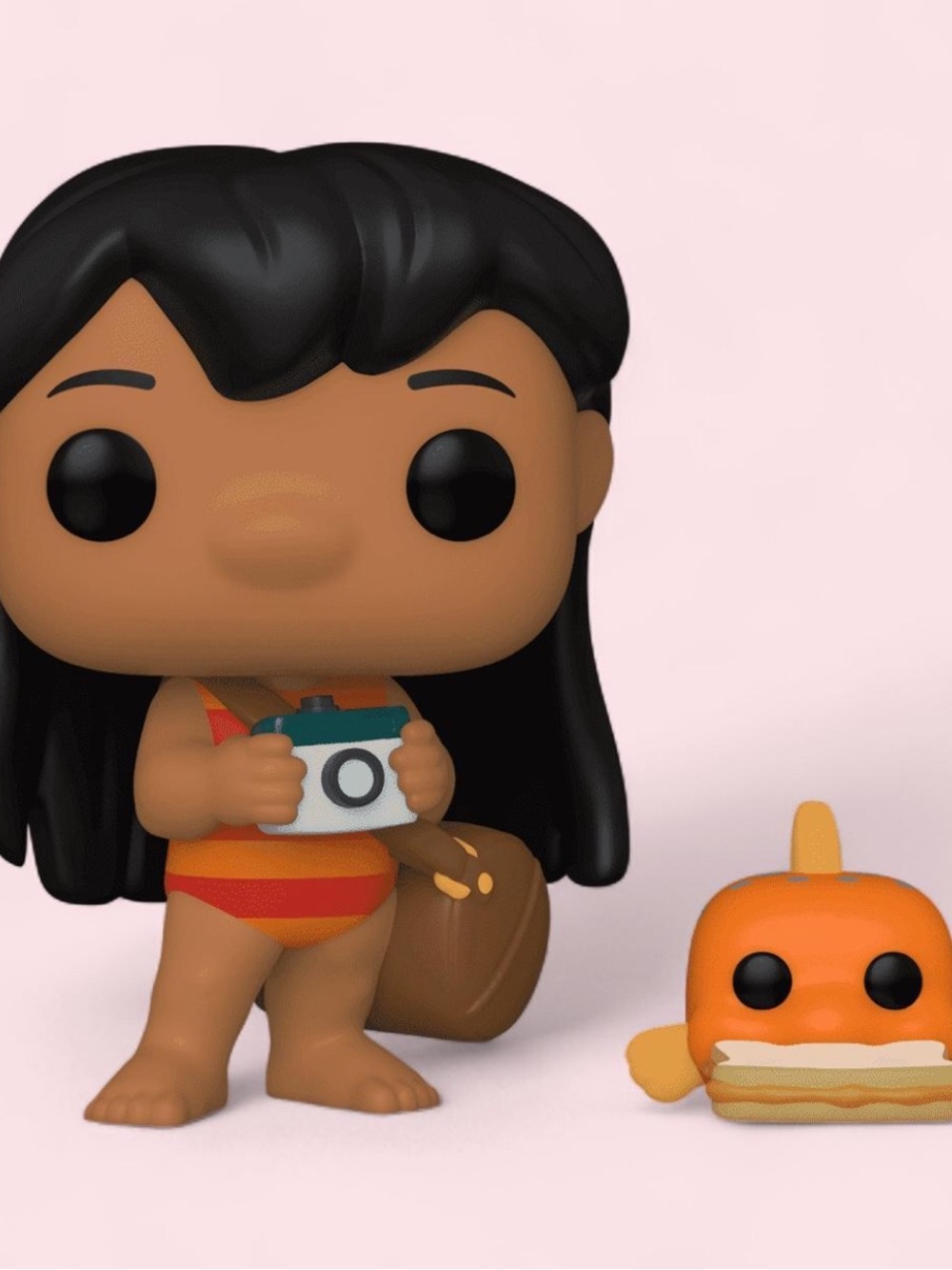 Walt Disney Lilo & Stitch Lilo with Pudge Vinyl POP Figure Toy #1047 FUNKO